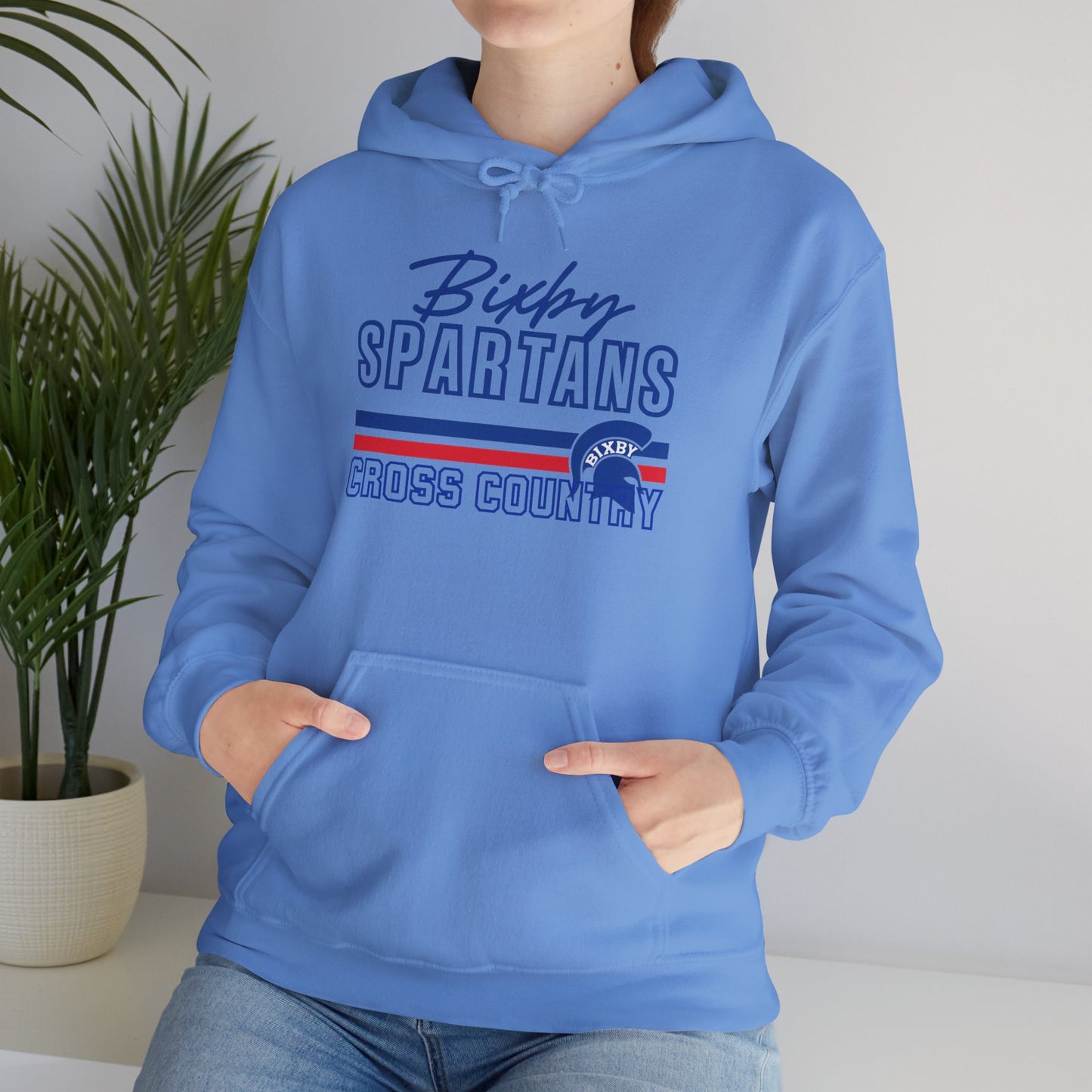 Bixby Spartans Cross Country Gildan Hoodie