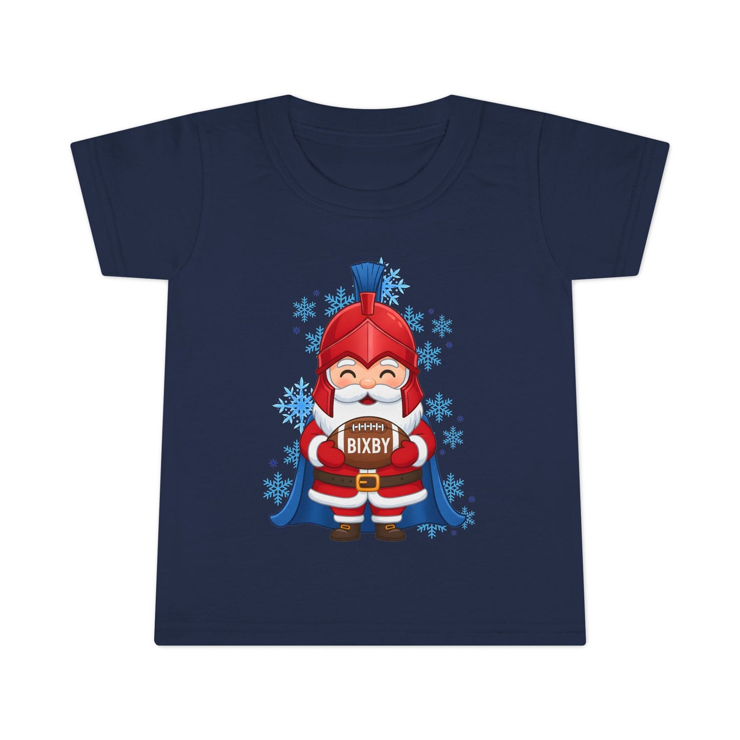 Spartan Football Santa Toddler Gildan Tee