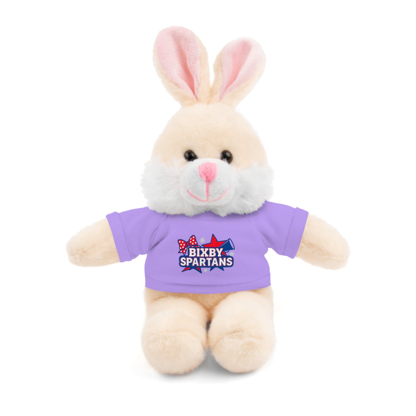 Spartan Cheer Stuffed Animal Logo