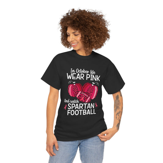 Wear Pink October Breast Cancer Awareness Gildan Tee
