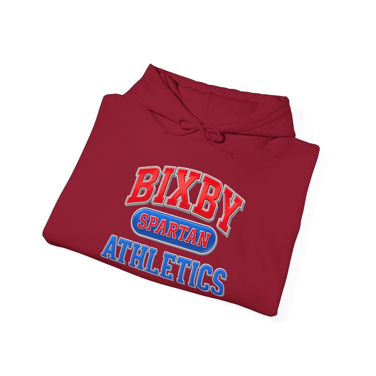 Bixby Spartan Athletics Metallic Gildan Hoodie