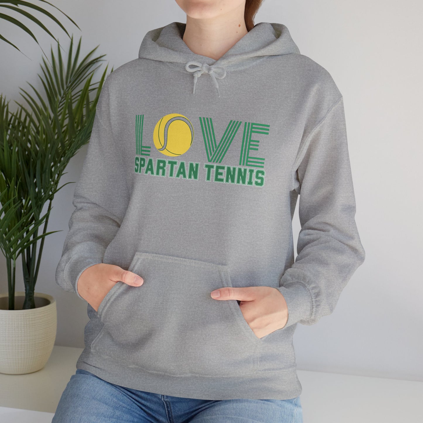 Bixby Spartan Tennis Gildan Hoodie