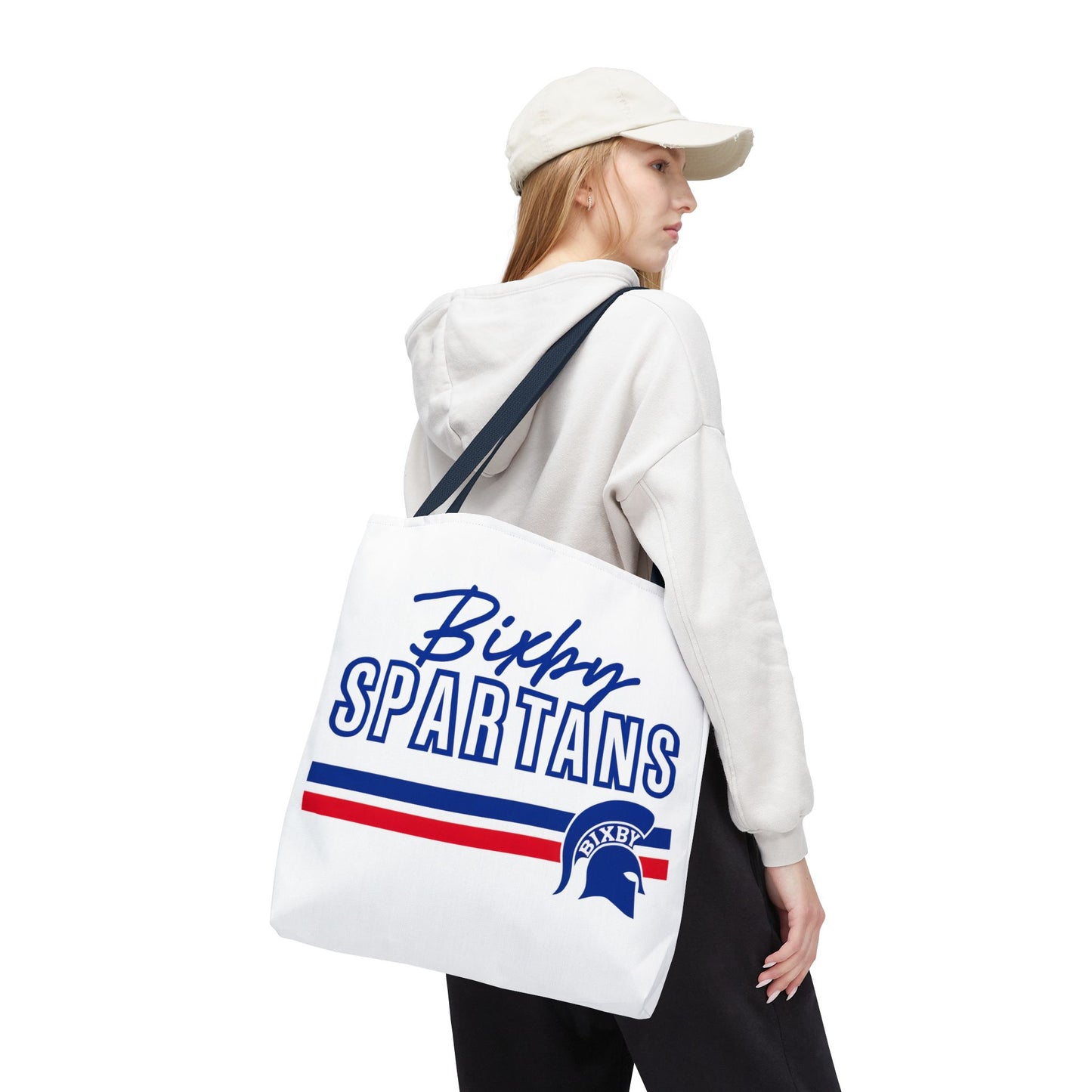 Bixby Spartans Polyester Tote Bag