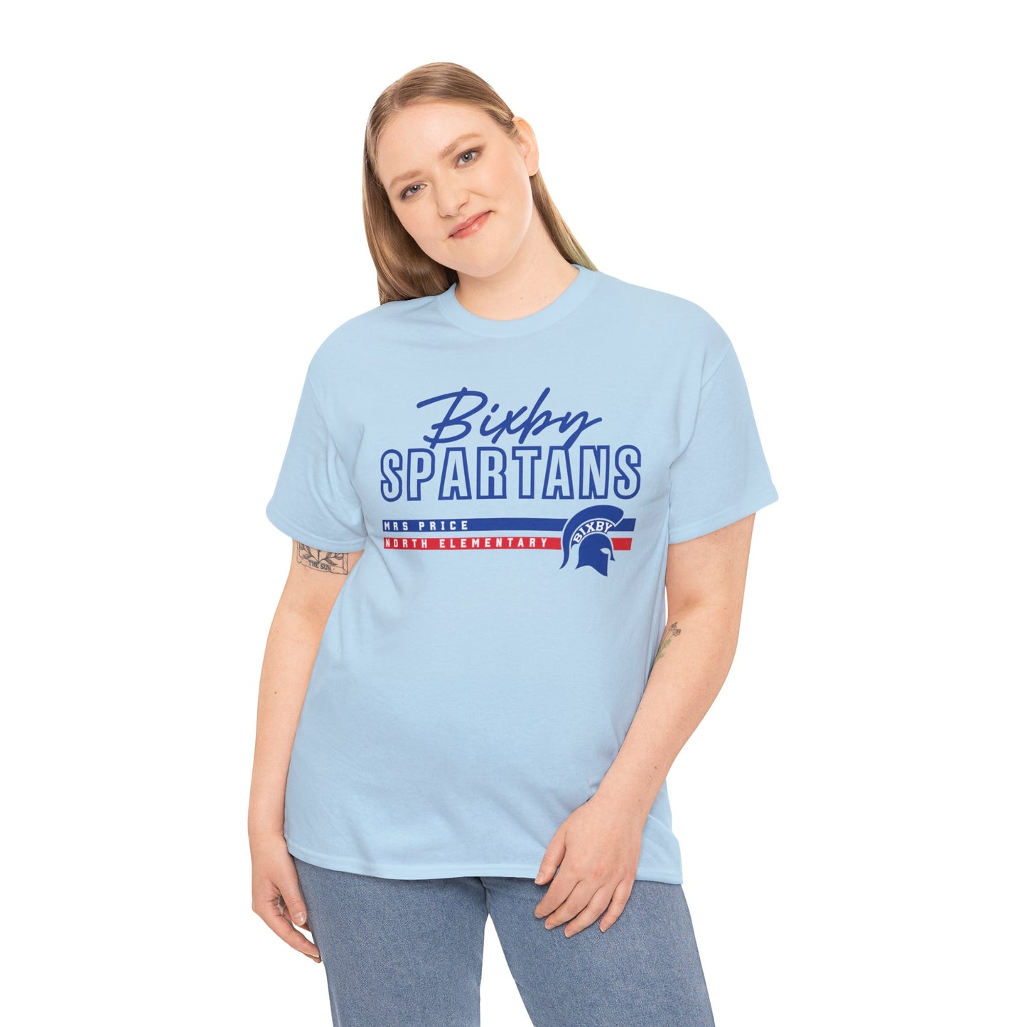 Bixby Spartans Personalized Educator Tee
