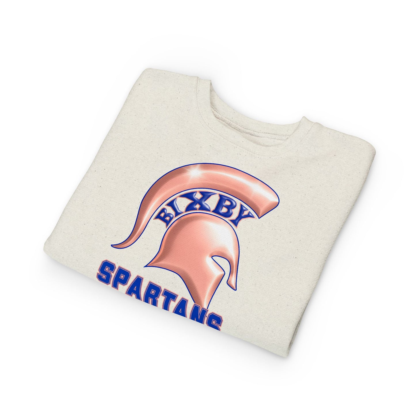 Bixby Spartans Metallic Rose Gold Toddler Rabbit Skins Sweatshirt