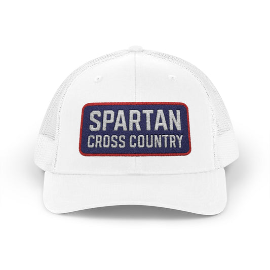 Spartan Cross Country Embroidered Trucker Hat