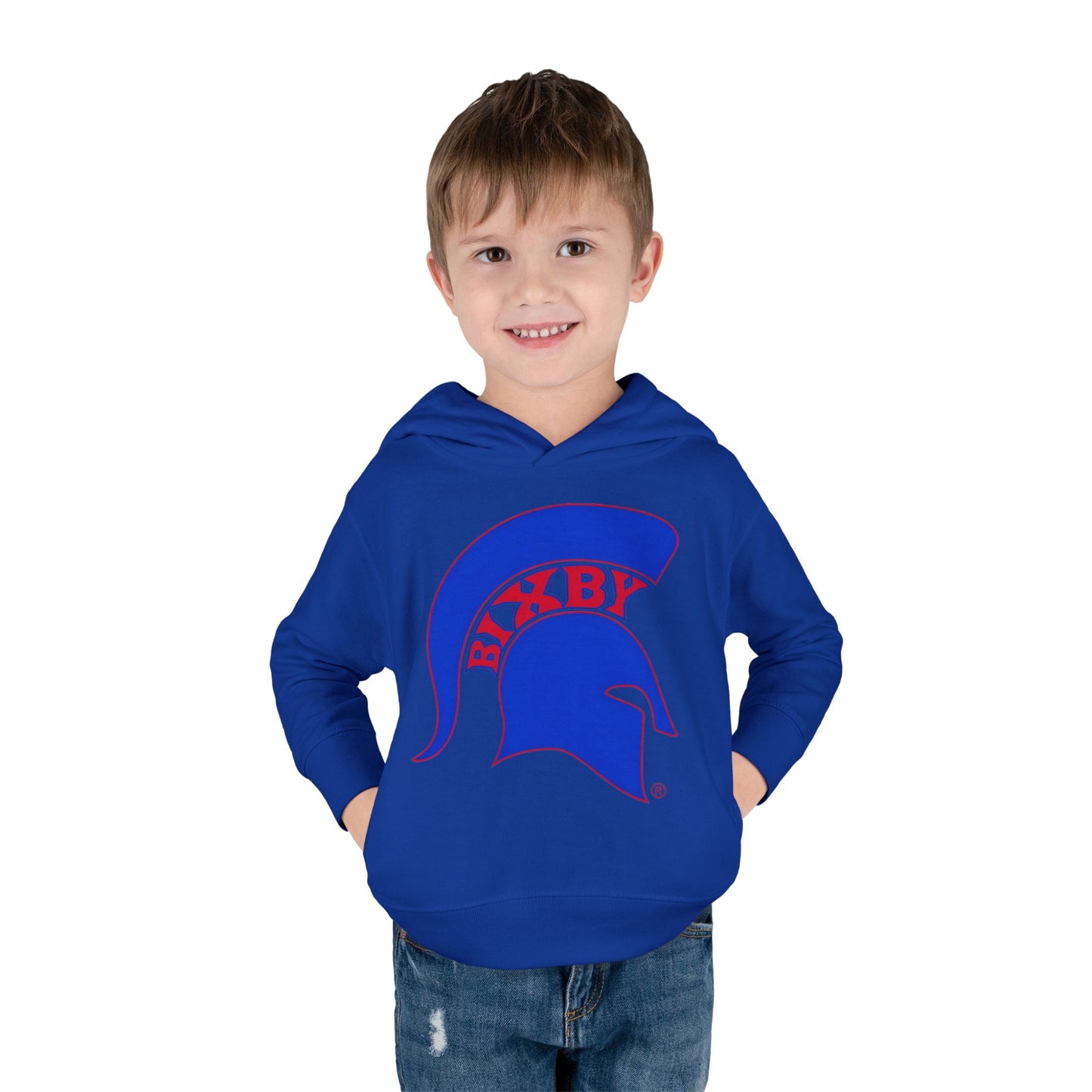 Bixby Blue Logo Toddler Rabbit Skins Sweatshirt
