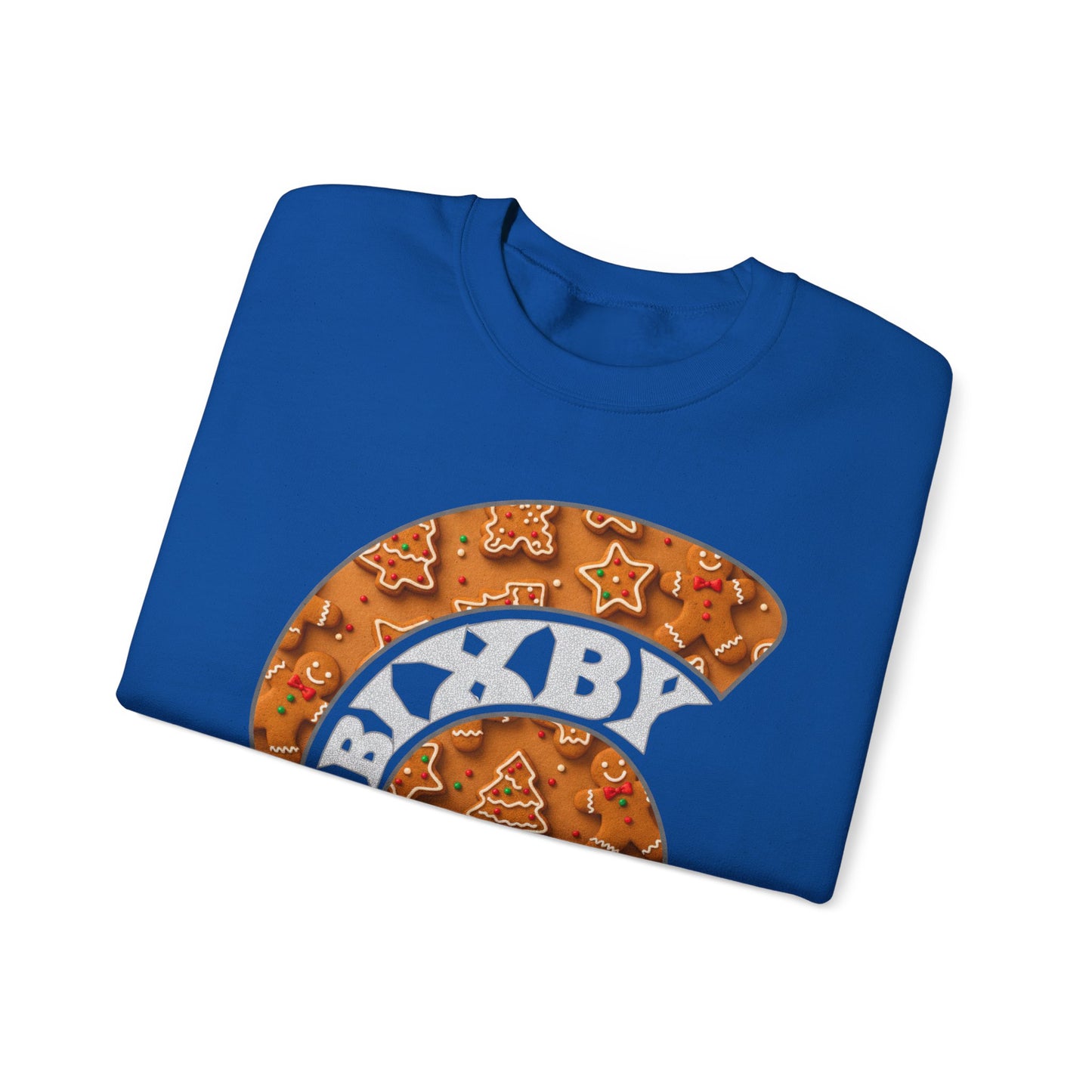 Bixby Spartan Gingerbread Helmet Gildan Sweatshirt