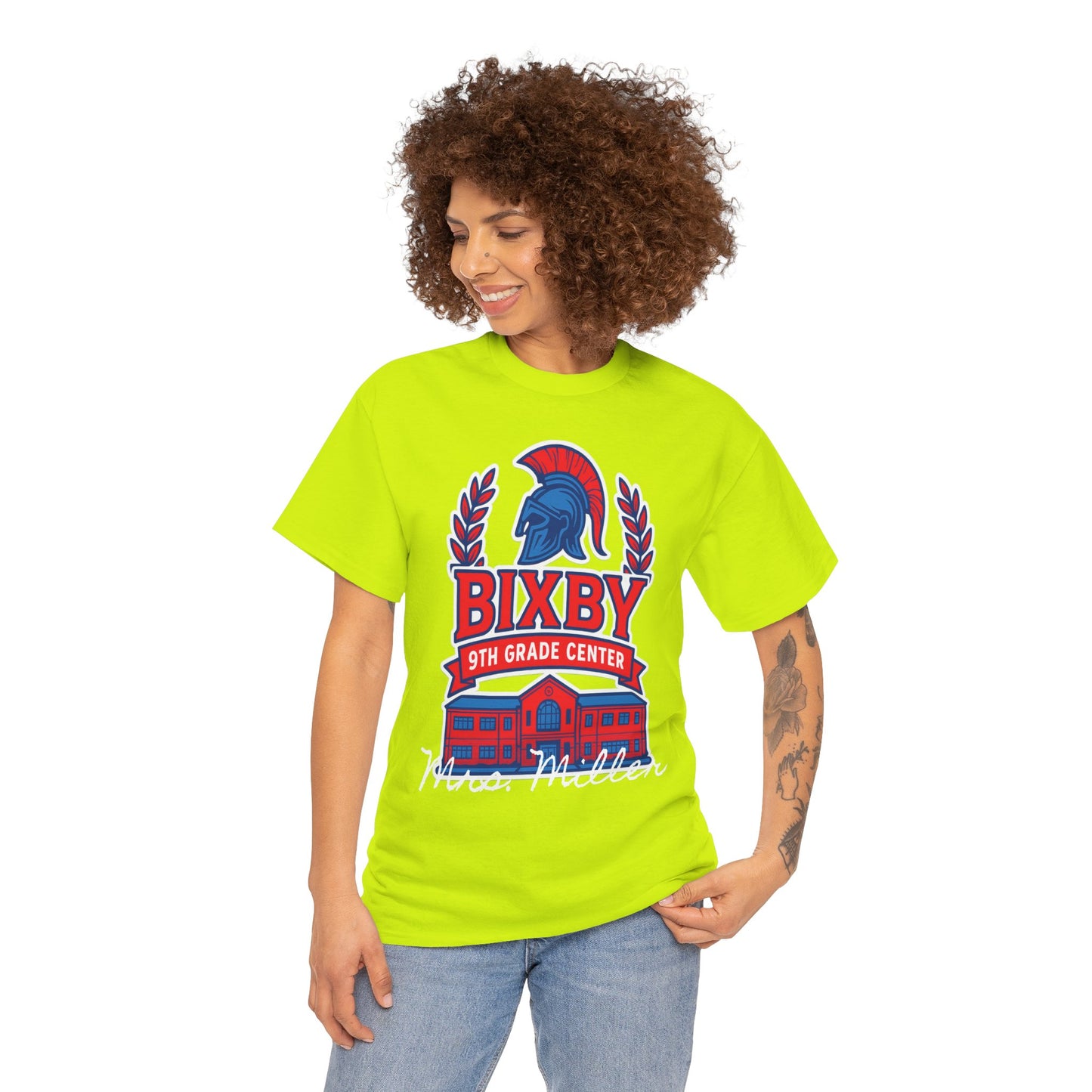 Spartan Ninth Grade Center Gildan Tee