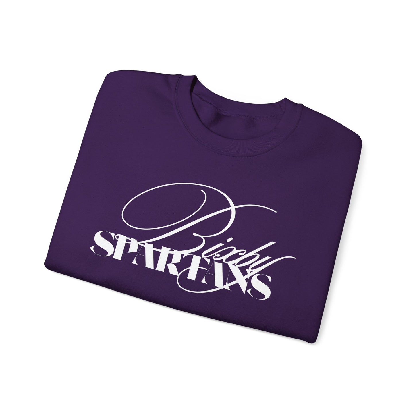 Bixby Spartans Cursive Gildan Sweatshirt