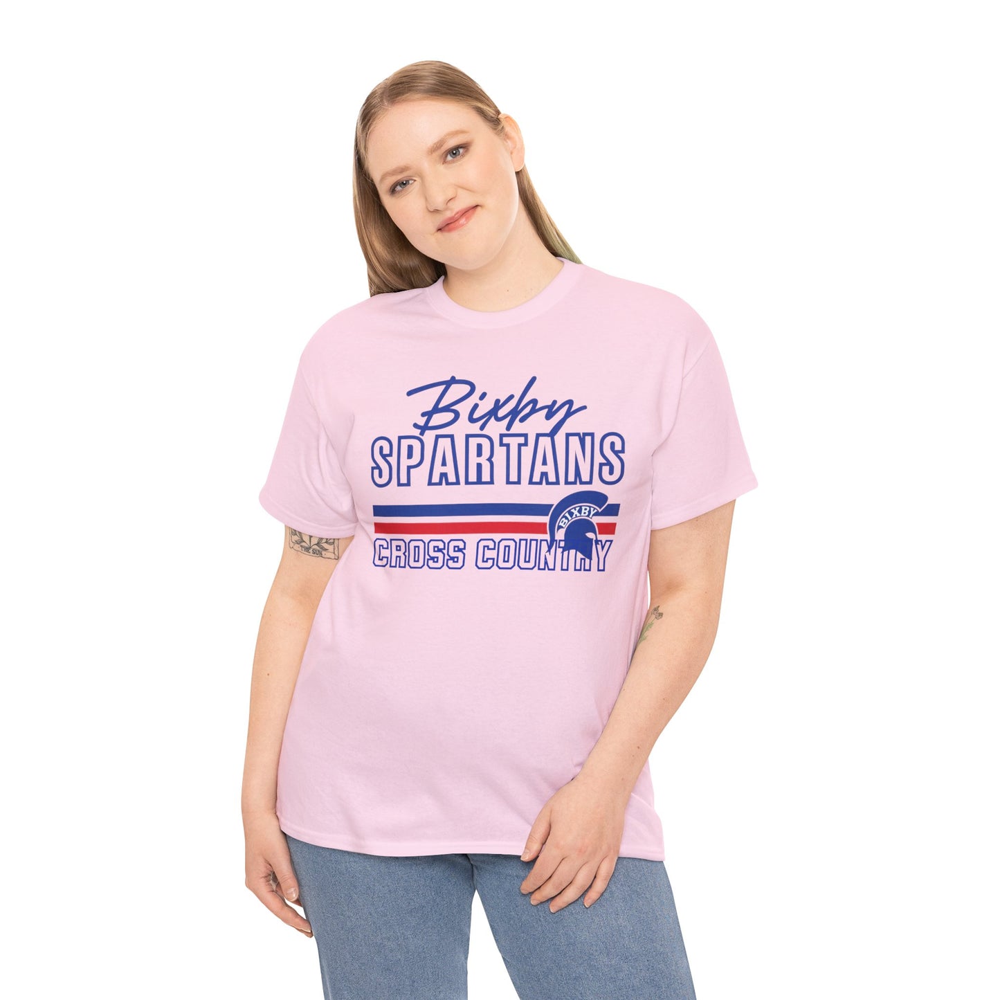 Bixby Spartans Cross Country Gildan Tee