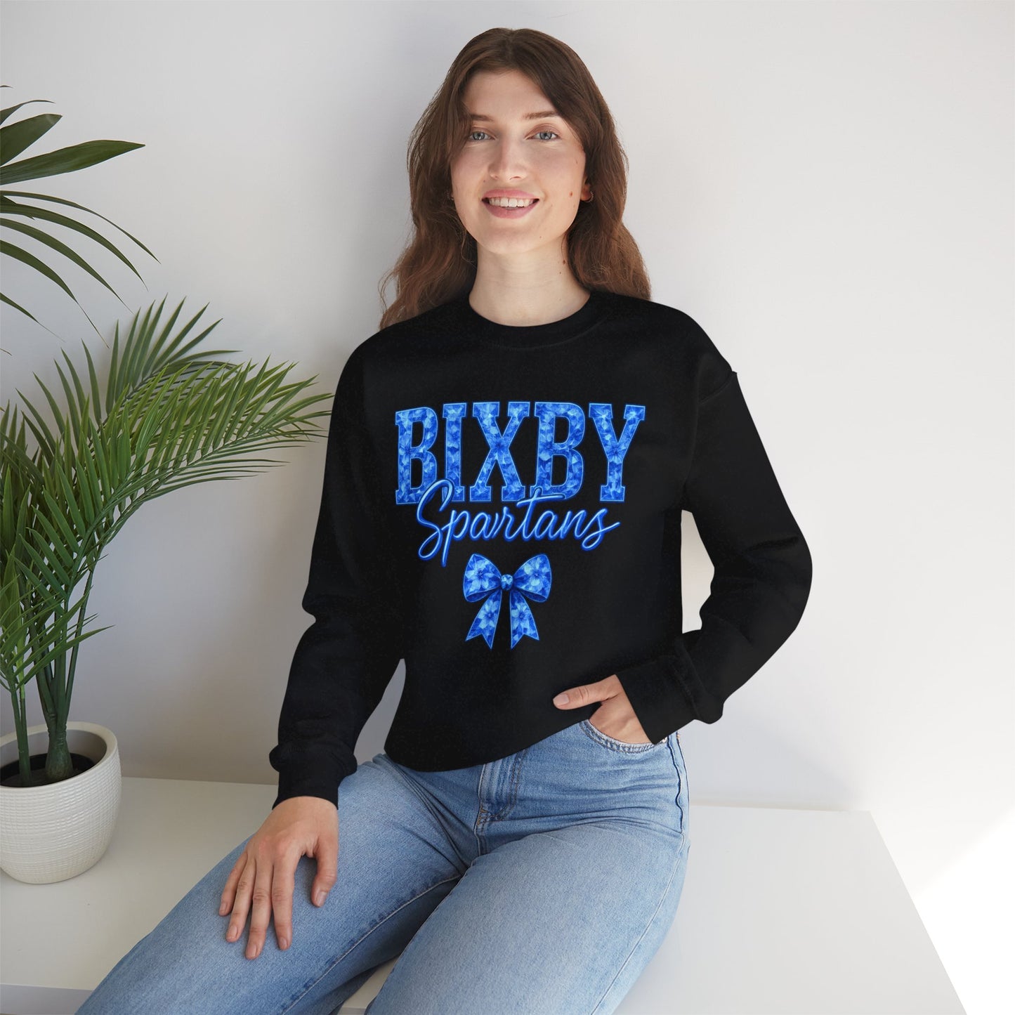 Bixby Spartans Chilled Vibes Gildan Sweatshirt