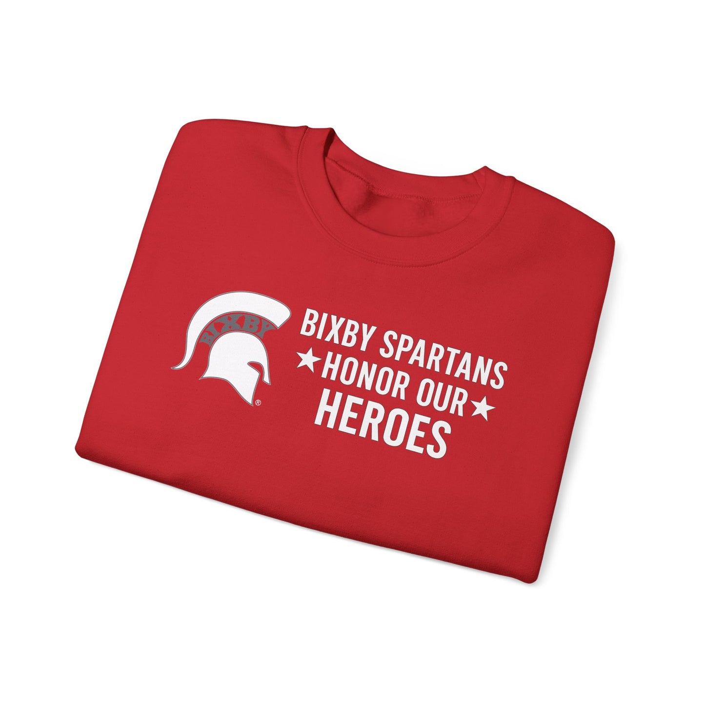 Spartans Honor Our Heroes Military Appreciation Gildan Sweatshirt