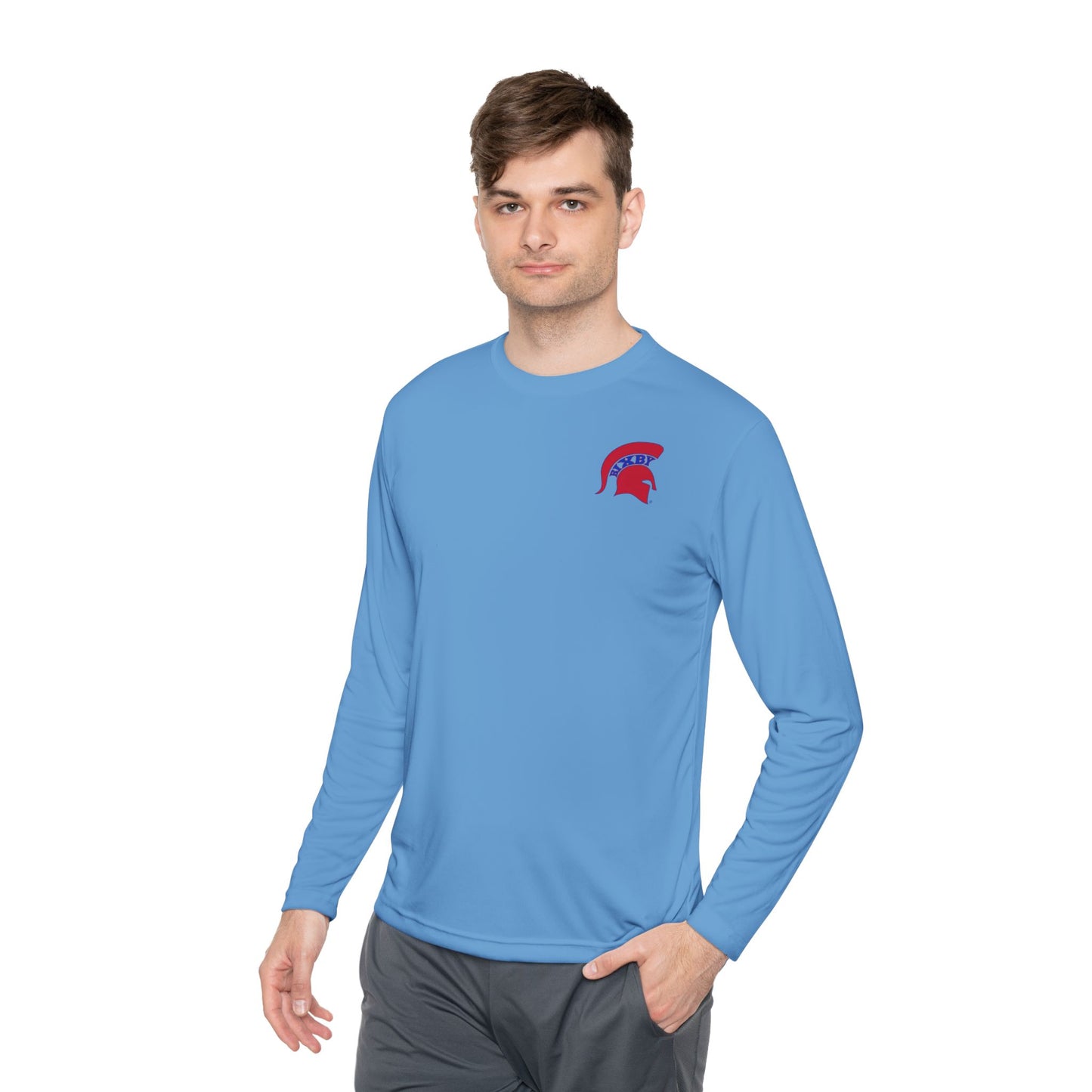 Spartan White Logo Long-Sleeve Sport-Tek Pullover