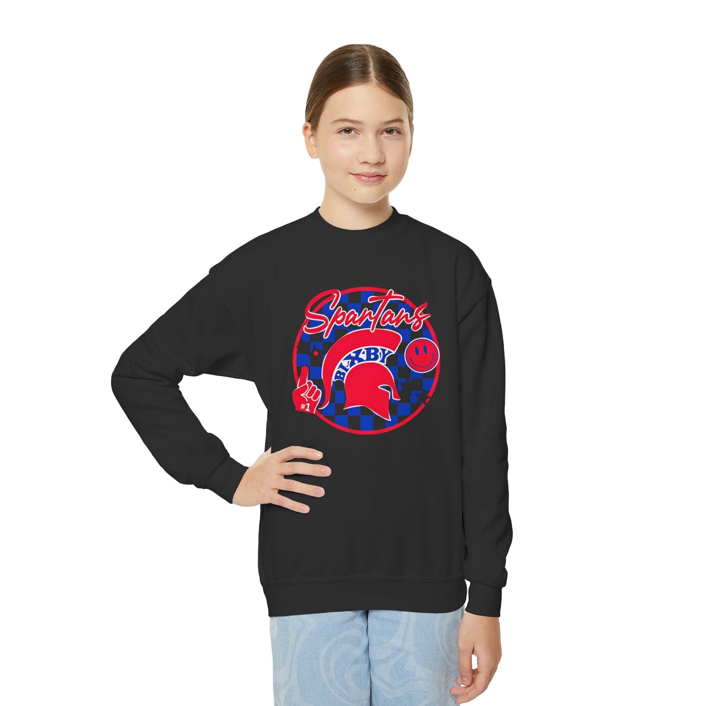 Bixby Spartan Youth Gildan Sweatshirt