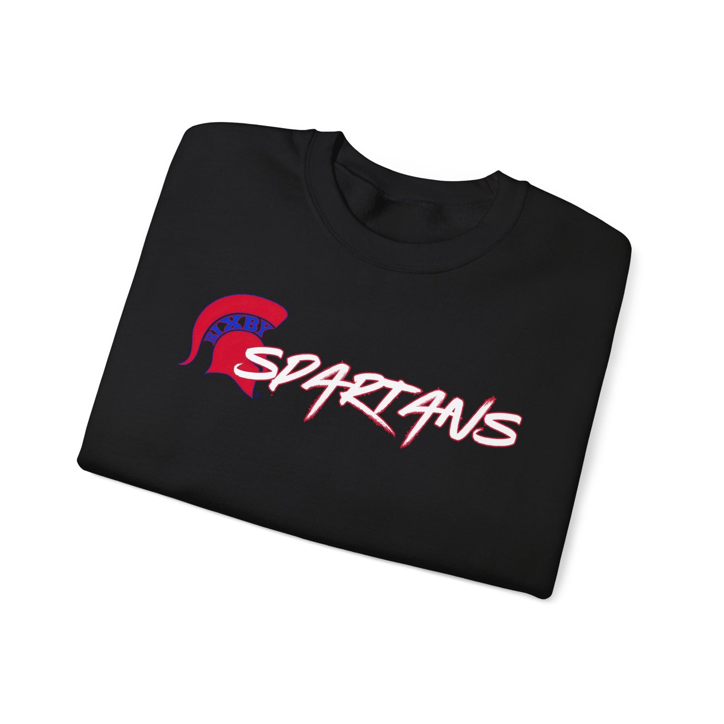 Spartans Red Logo Gildan Sweatshirt