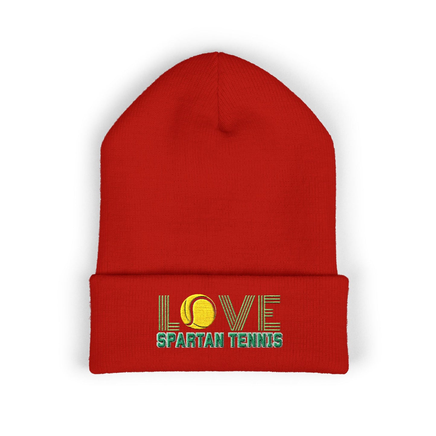 Bixby Spartan Tennis Embroidered Beanie