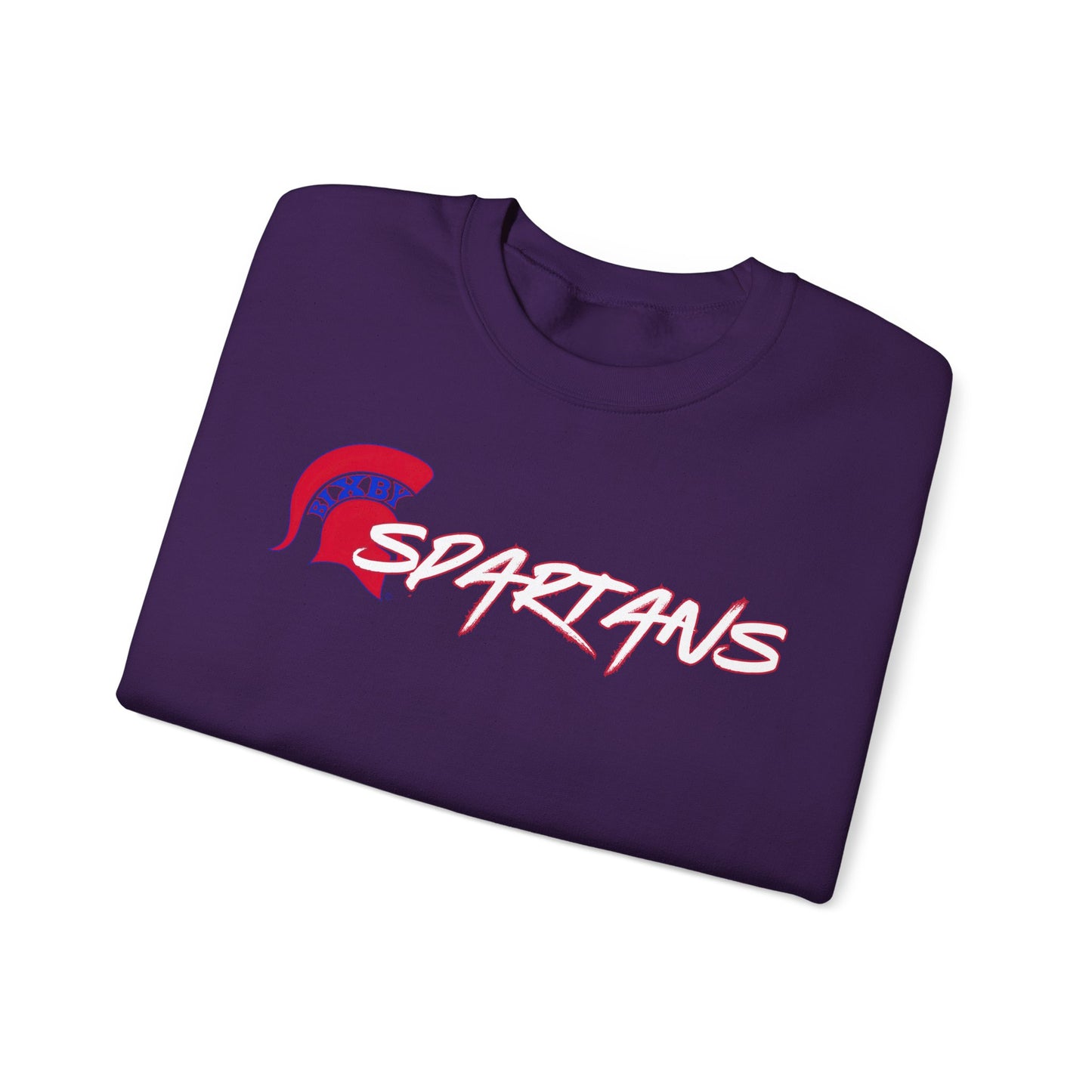 Spartans Red Logo Gildan Sweatshirt