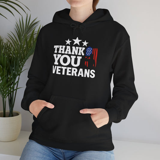 Thank You Veterans Gildan Hoodie