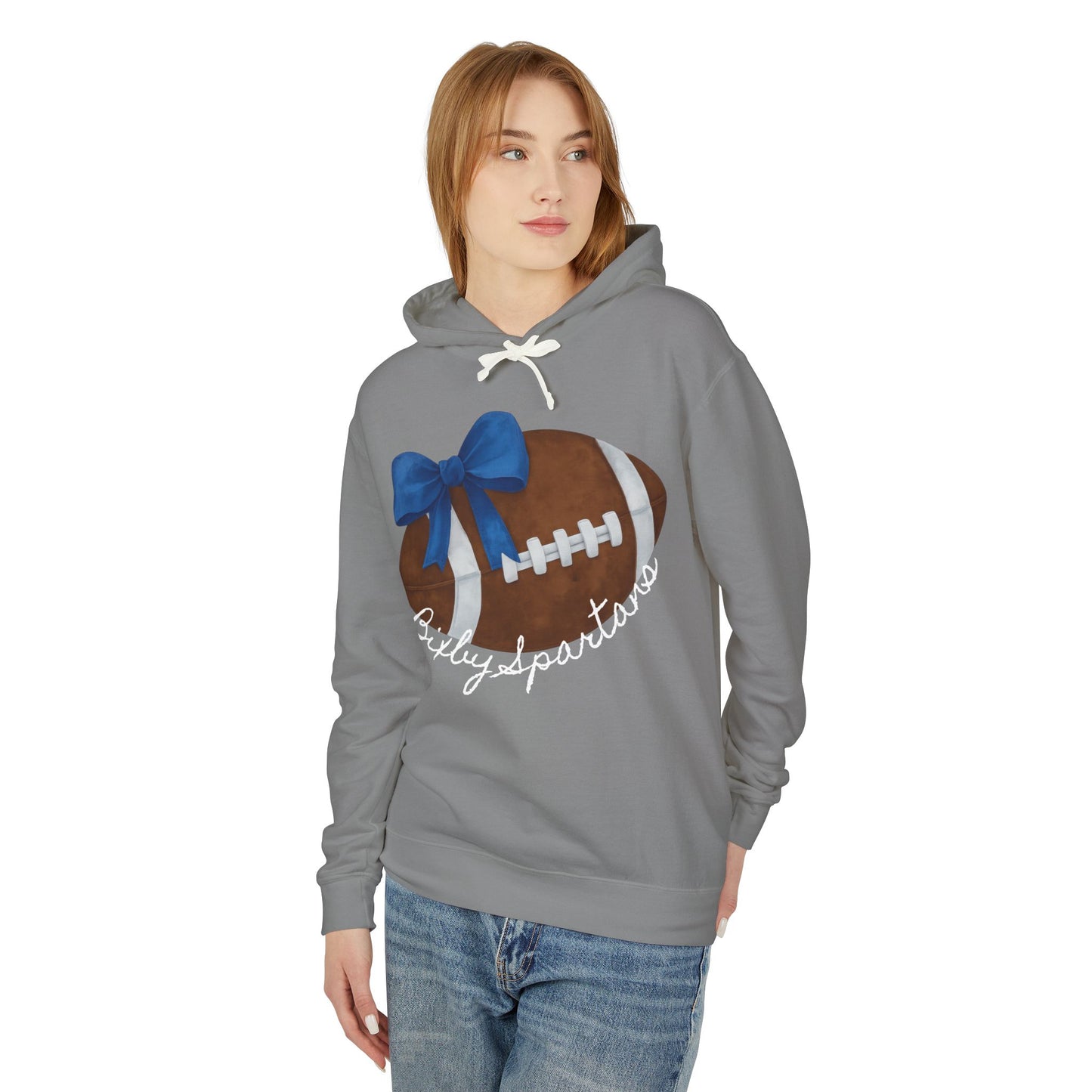 Bixby Spartans Cheer & Football Comfort Colors Hoodie