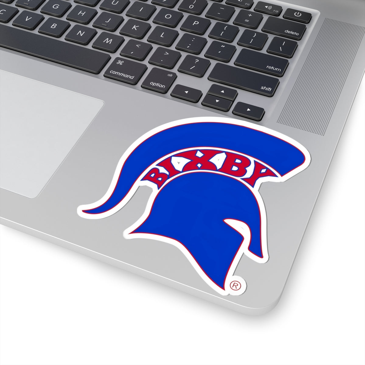Spartan Blue Logo Sticker