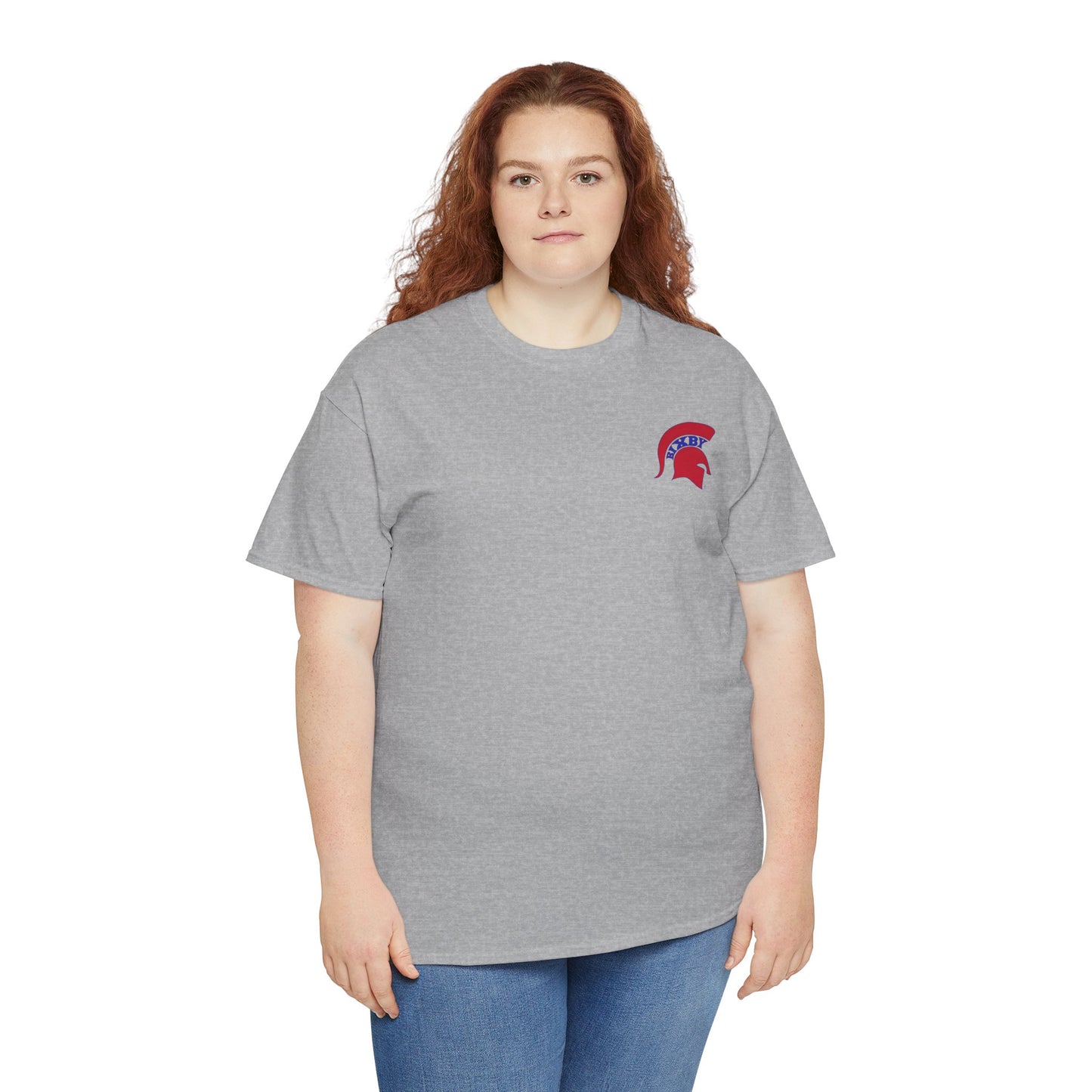 Spartan Red Logo Gildan Tee