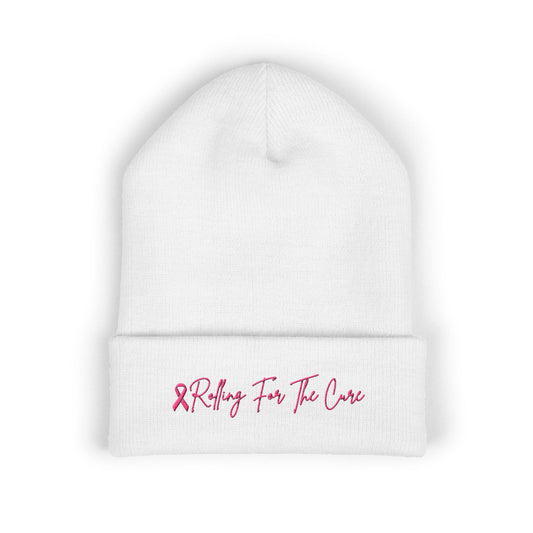 Where RV USA Breast Cancer Awareness Embroidered Beanie