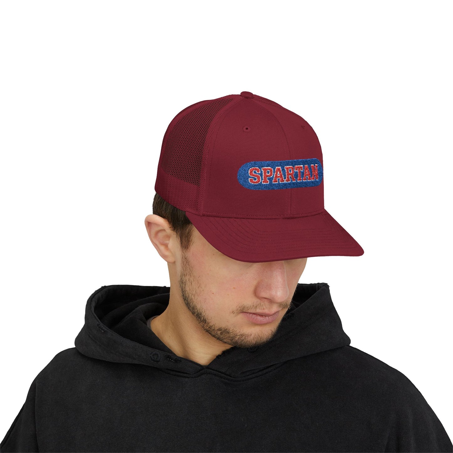 Spartan Bold Embroidered Trucker Snapback