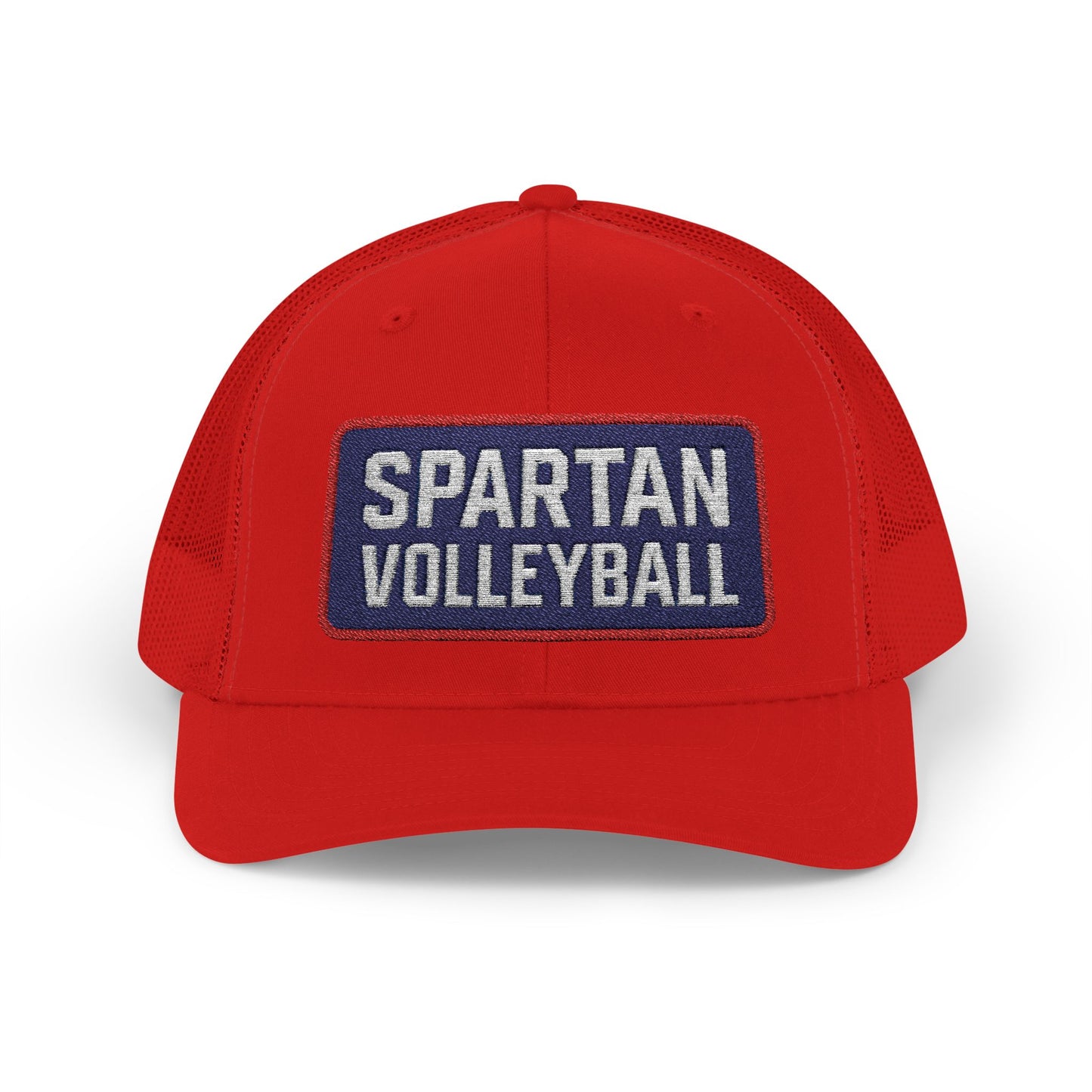 Spartan Volleyball Embroidered Trucker Hat