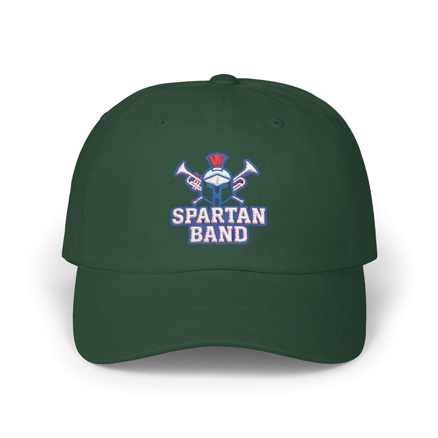 Spartan Band Embroidered Classic Ballcap