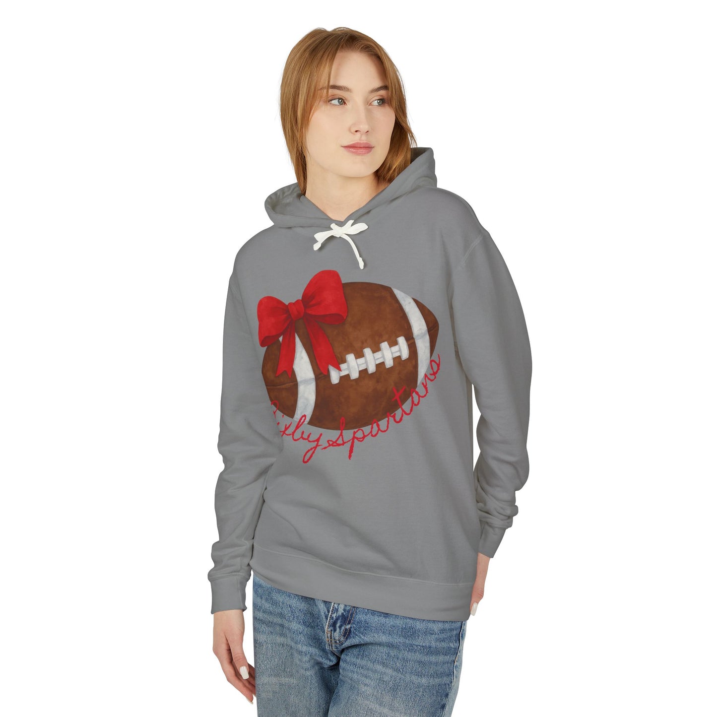 Bixby Spartans Cheer & Football Comfort Colors Hoodie