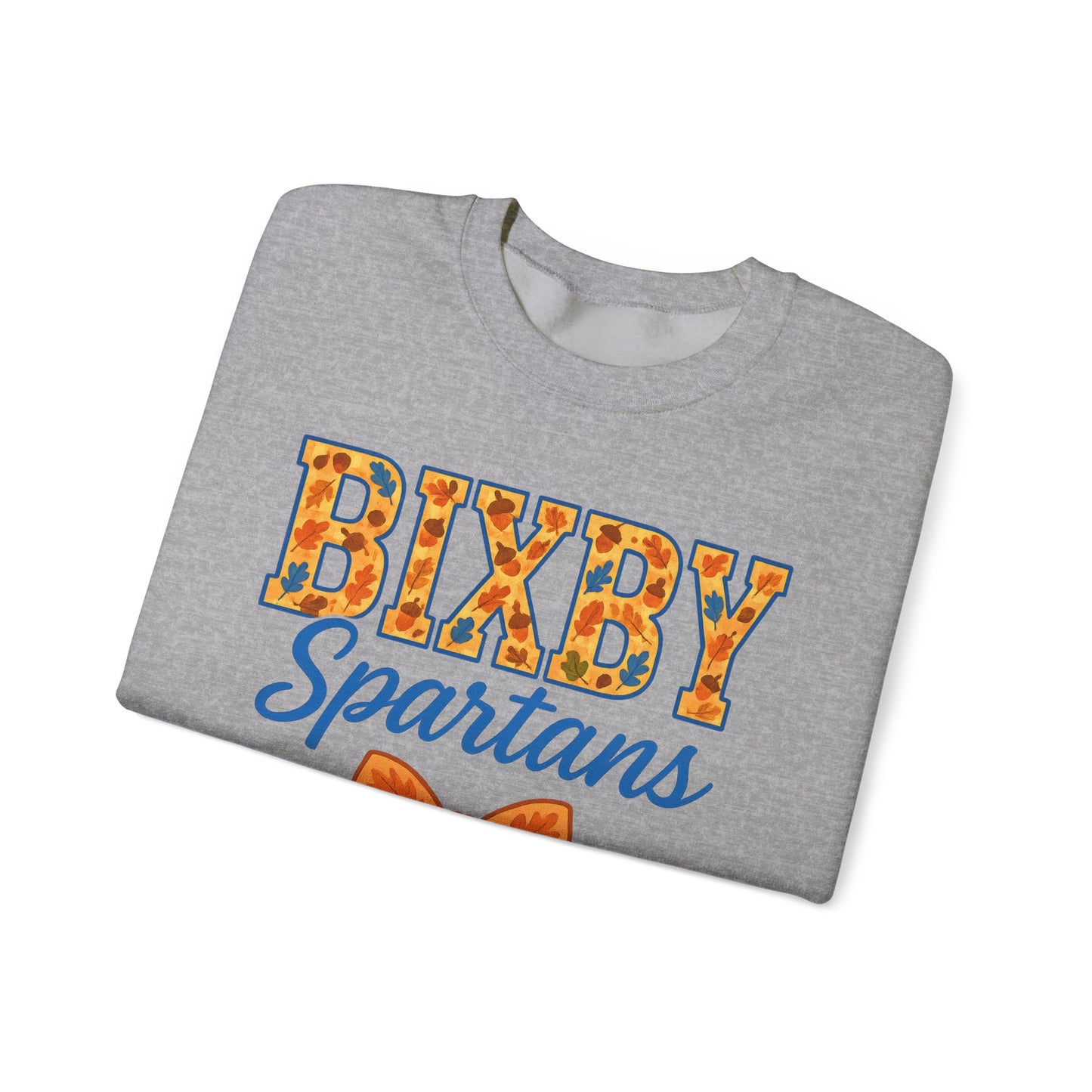 Bixby Spartans Fall Vibes Gildan Sweatshirt