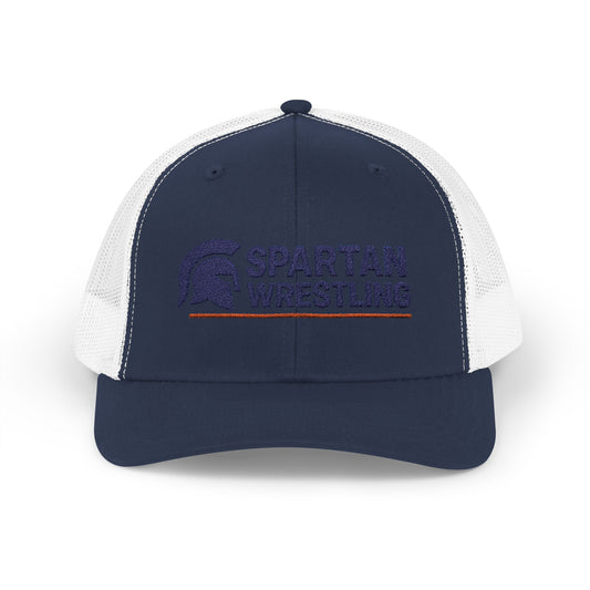 Spartan Wrestling Trucker Snapback