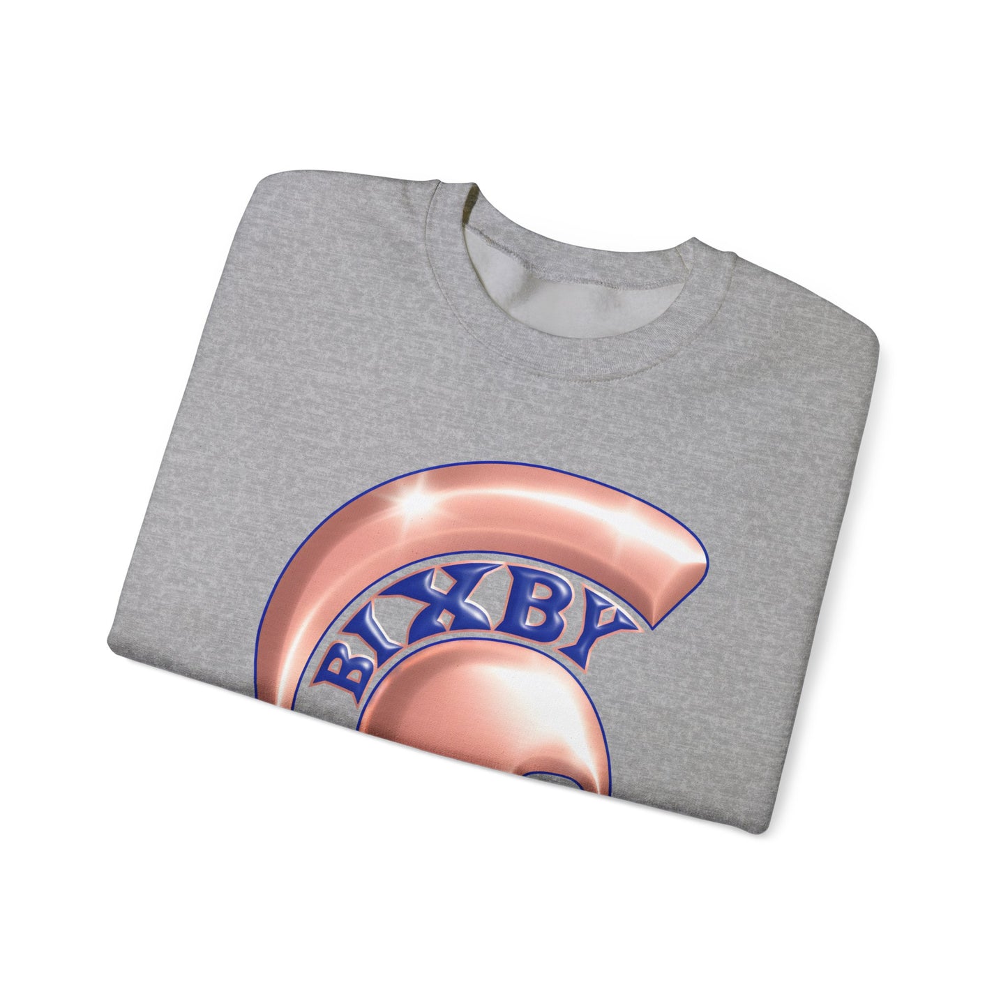 Bixby Spartan Metallic Rose Gold Gildan Sweatshirt
