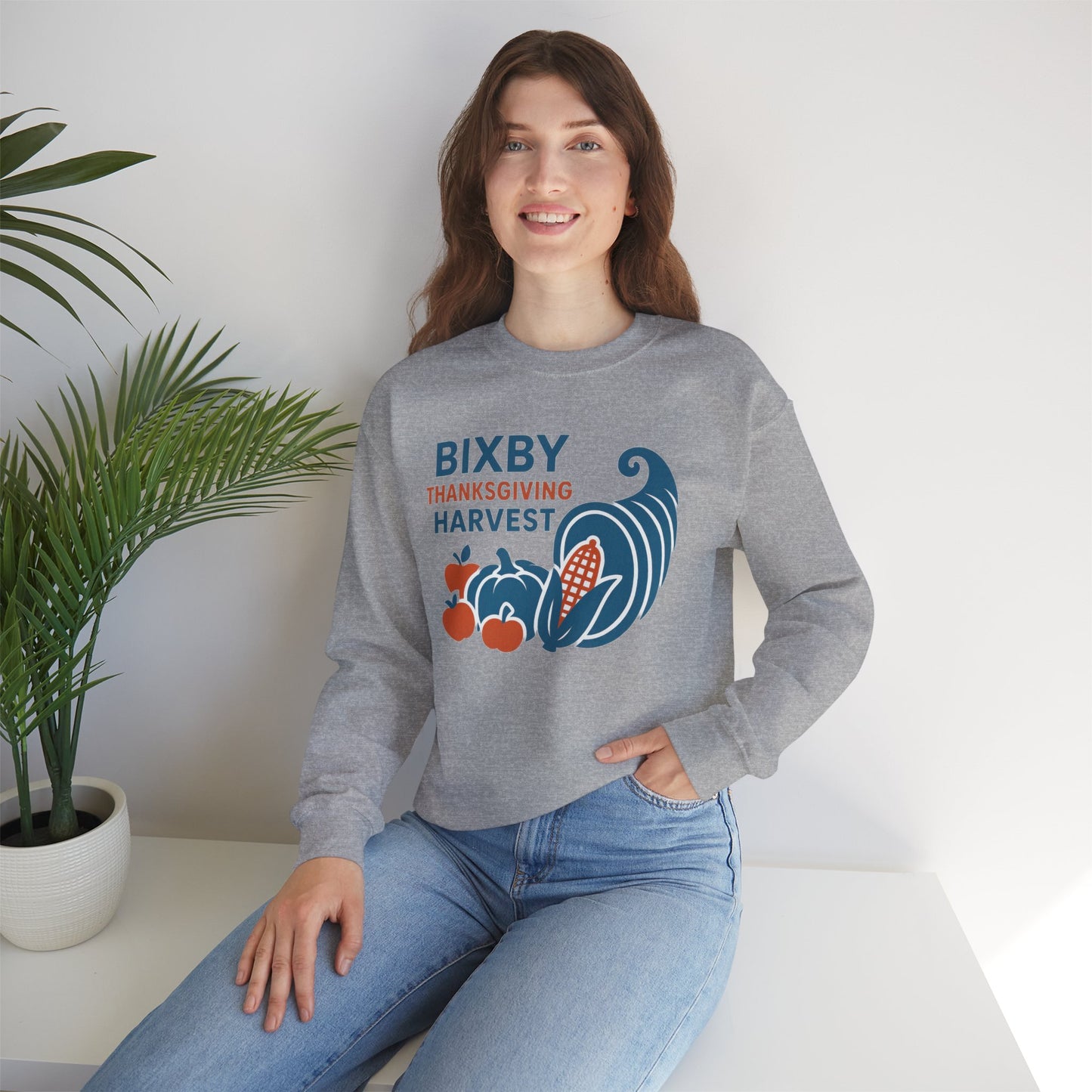 Bixby Thanksgiving Harvest Gildan Sweatshirt