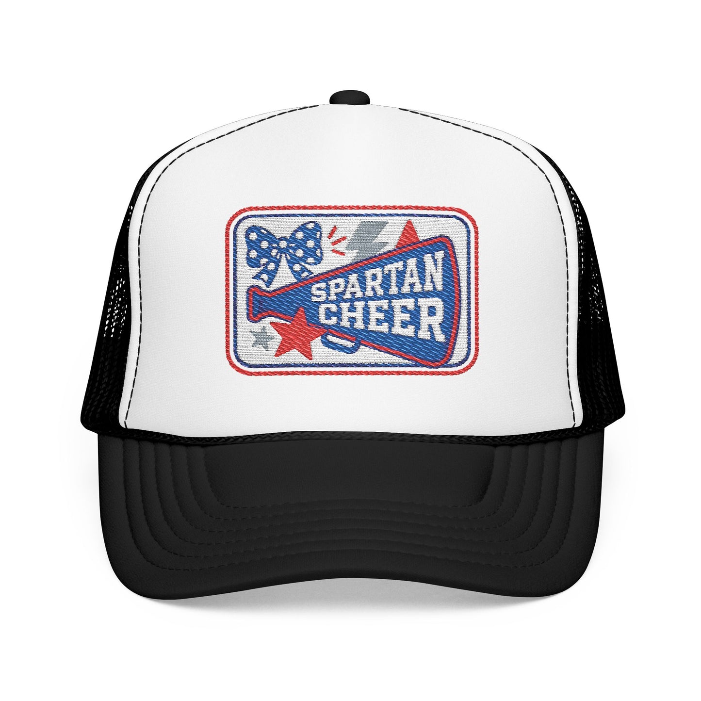 Spartan Cheer Embroidered Foam Trucker Hat