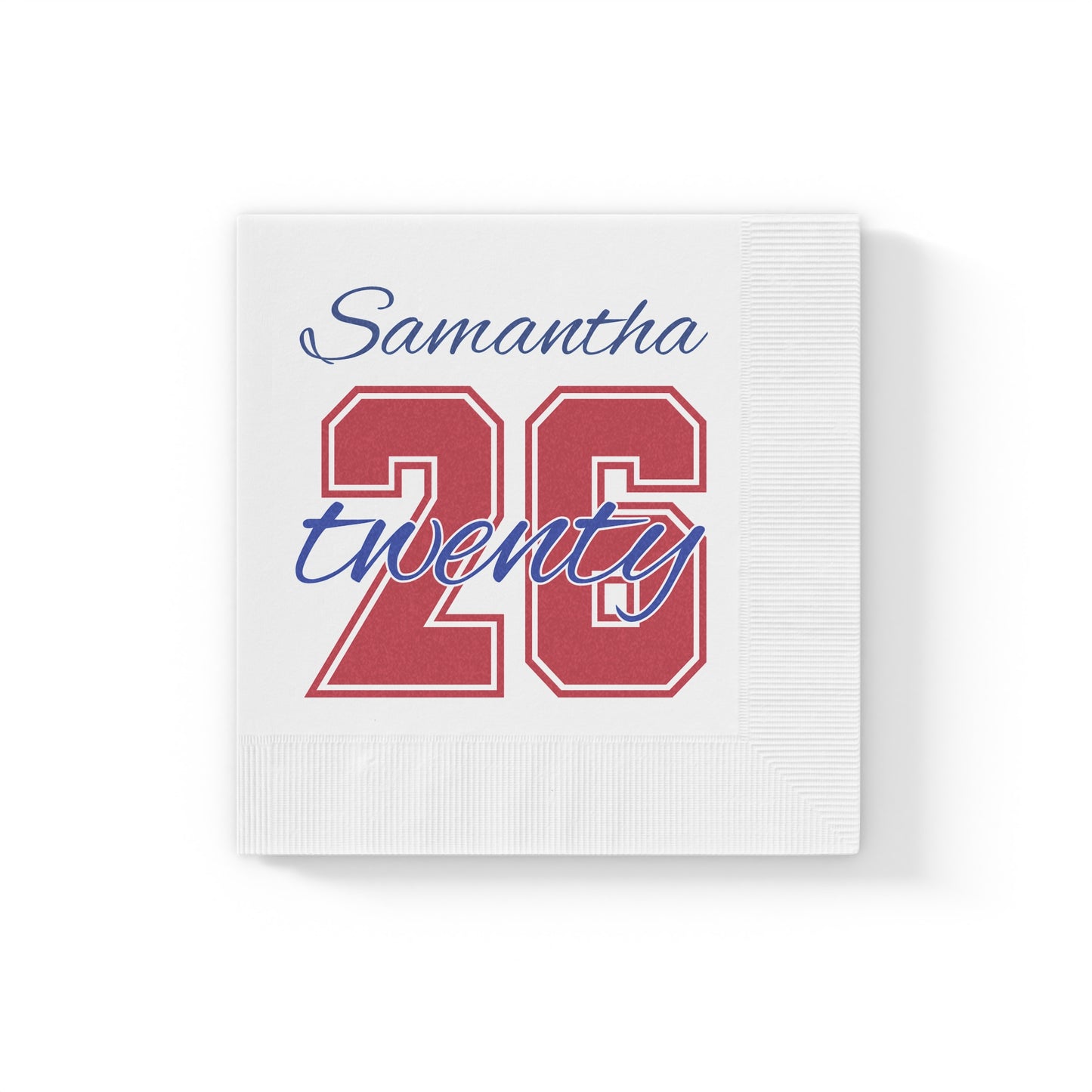 Bixby Spartan Senior Class 2026 Party Napkin