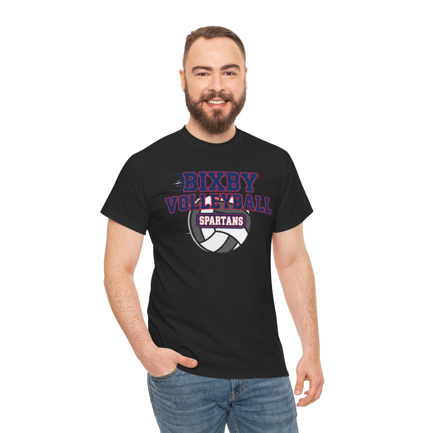 Bixby Spartan Volleyball Tee