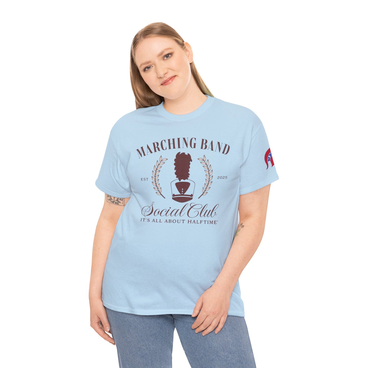 Spartan Marching Band Social Club Gildan Tee