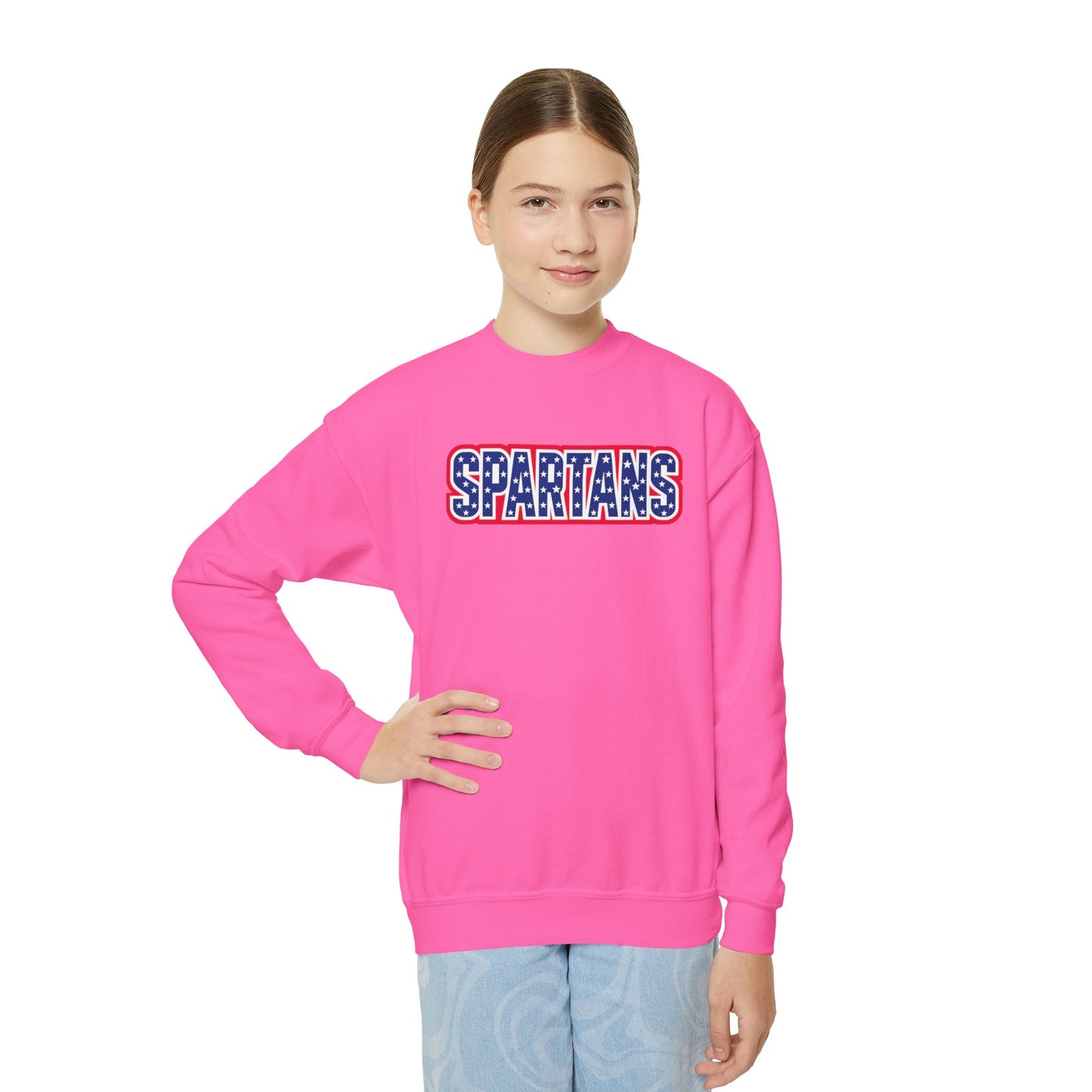 Spartan Patriotic Youth Gildan Sweatshirt