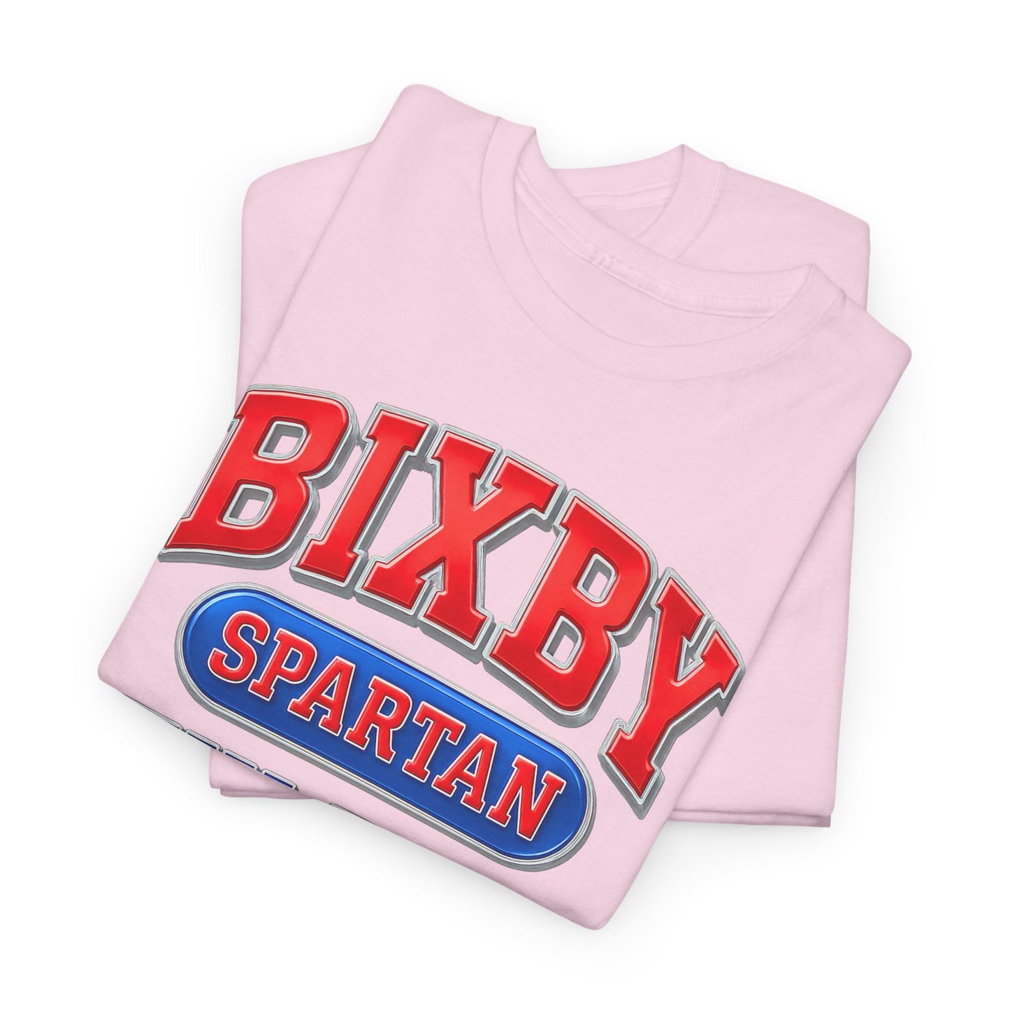 Bixby Spartan Athletics Metallic Gildan Tee