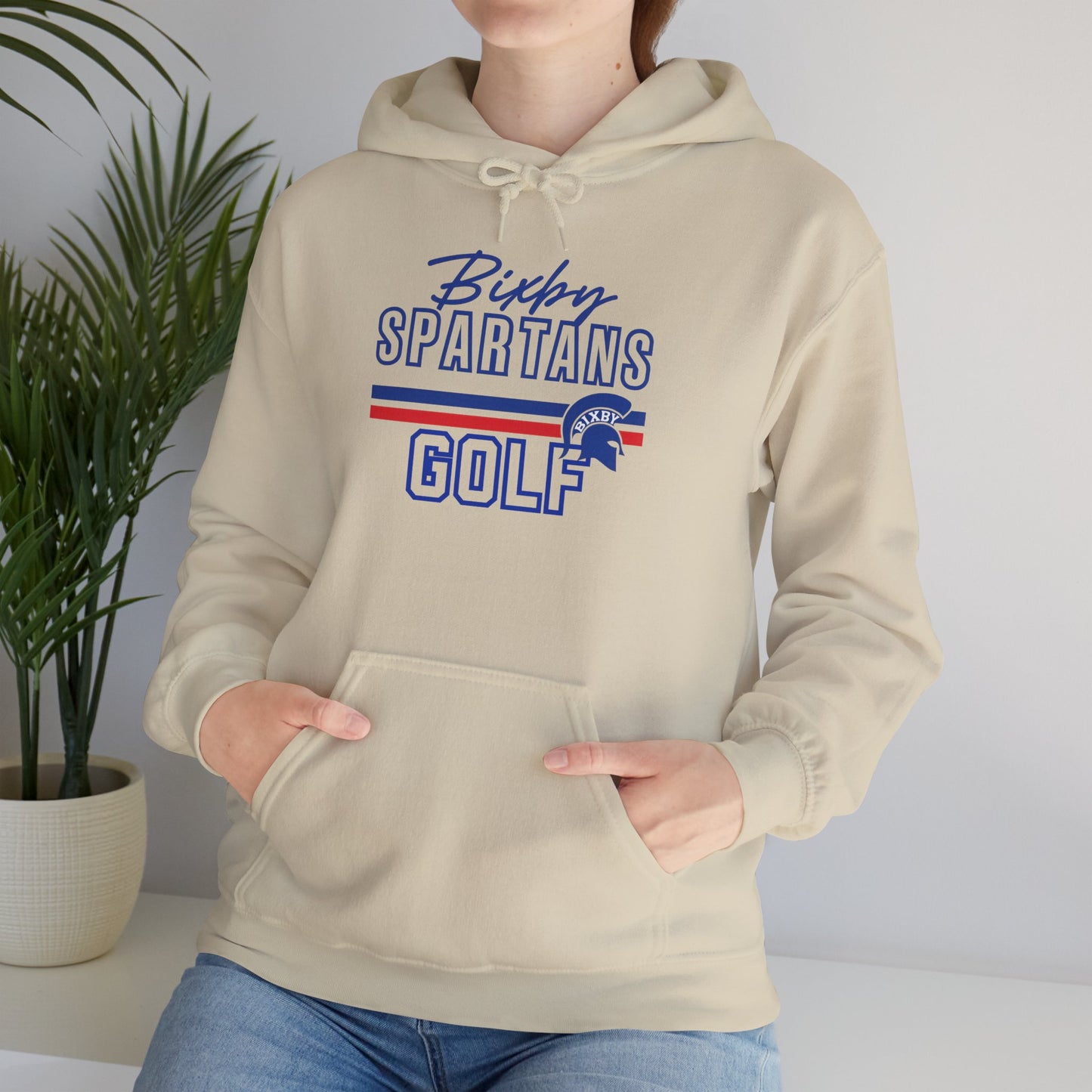 Bixby Spartans Golf Gildan Hoodie