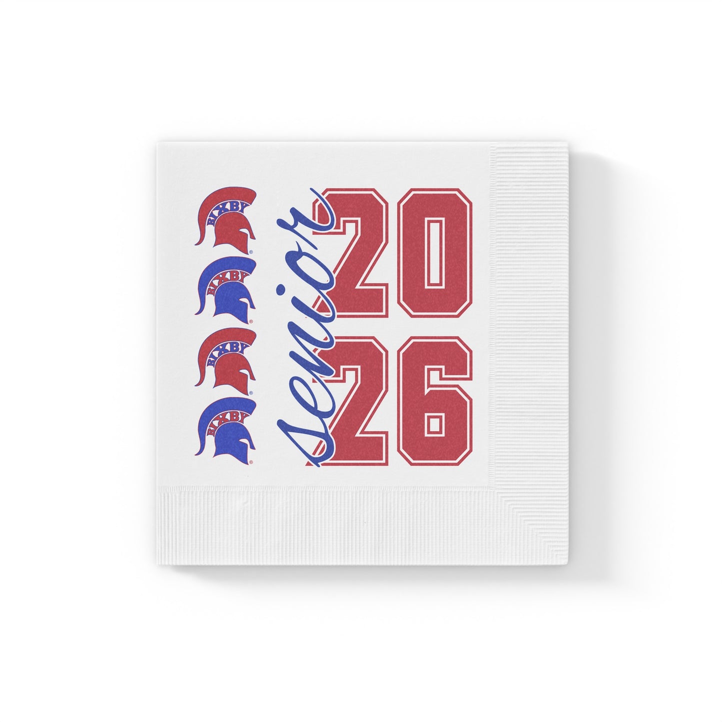 Bixby Spartan Senior Class 2026 Party Napkin