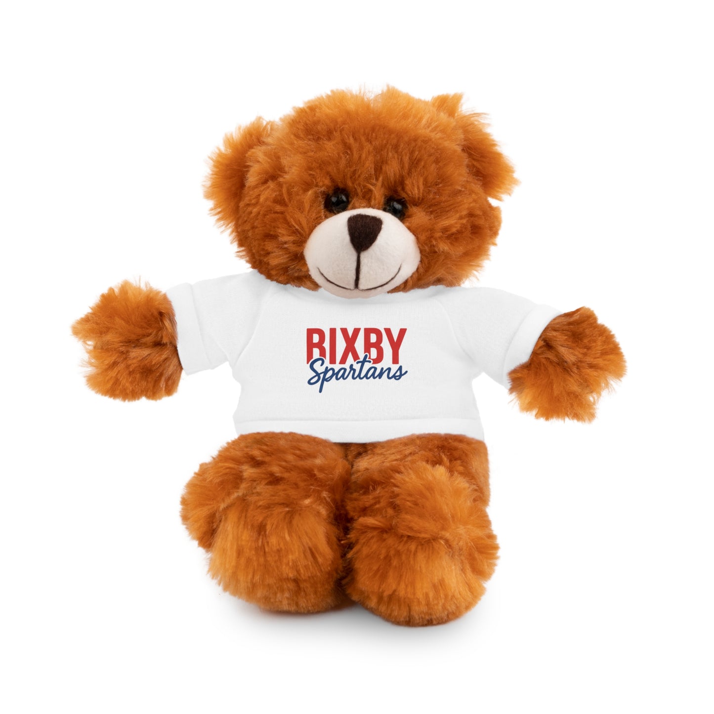 Bixby Spartans Stuffed Animal Logo