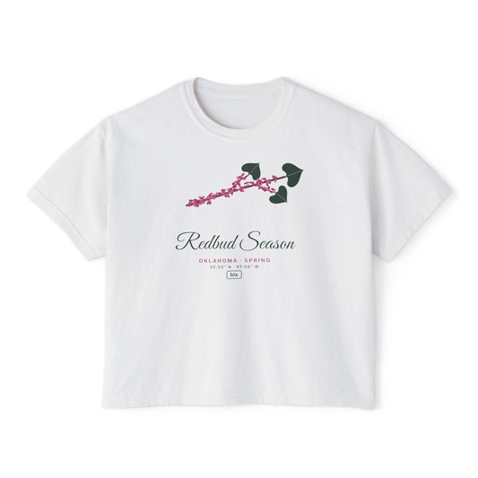 Redbud Season Oklahoma Boxy Comfort Colors Tee