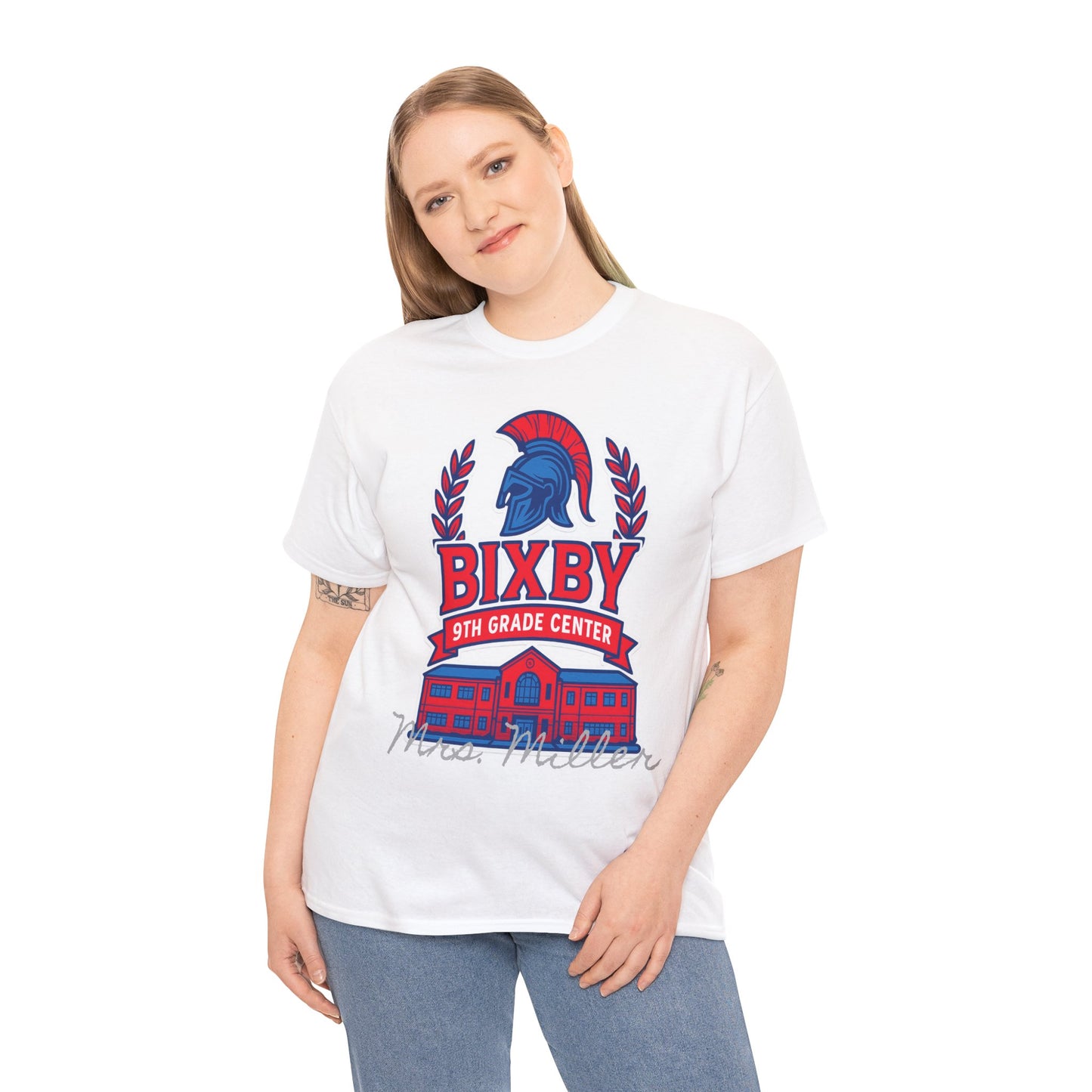 Spartan Ninth Grade Center Gildan Tee