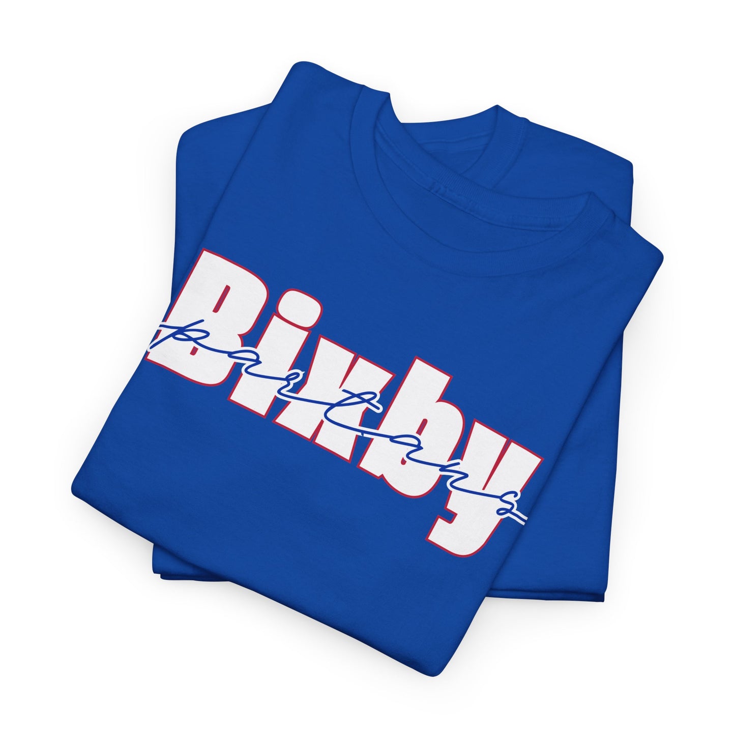 Bixby Spartans Cursive Gildan Tee
