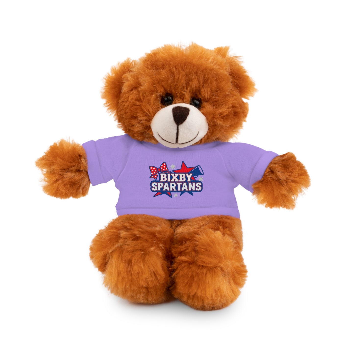 Spartan Cheer Stuffed Animal Logo
