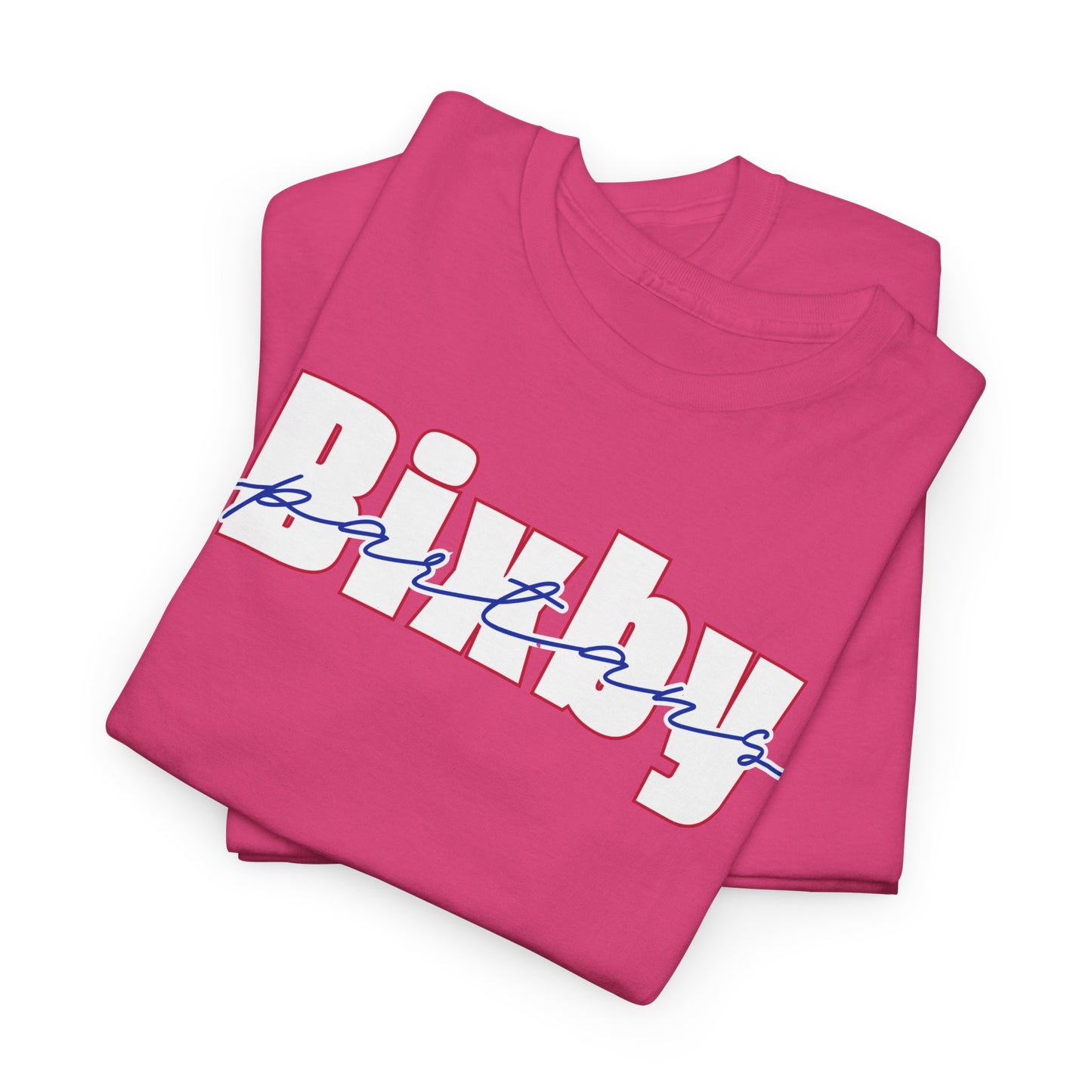 Bixby Spartans Cursive Gildan Tee