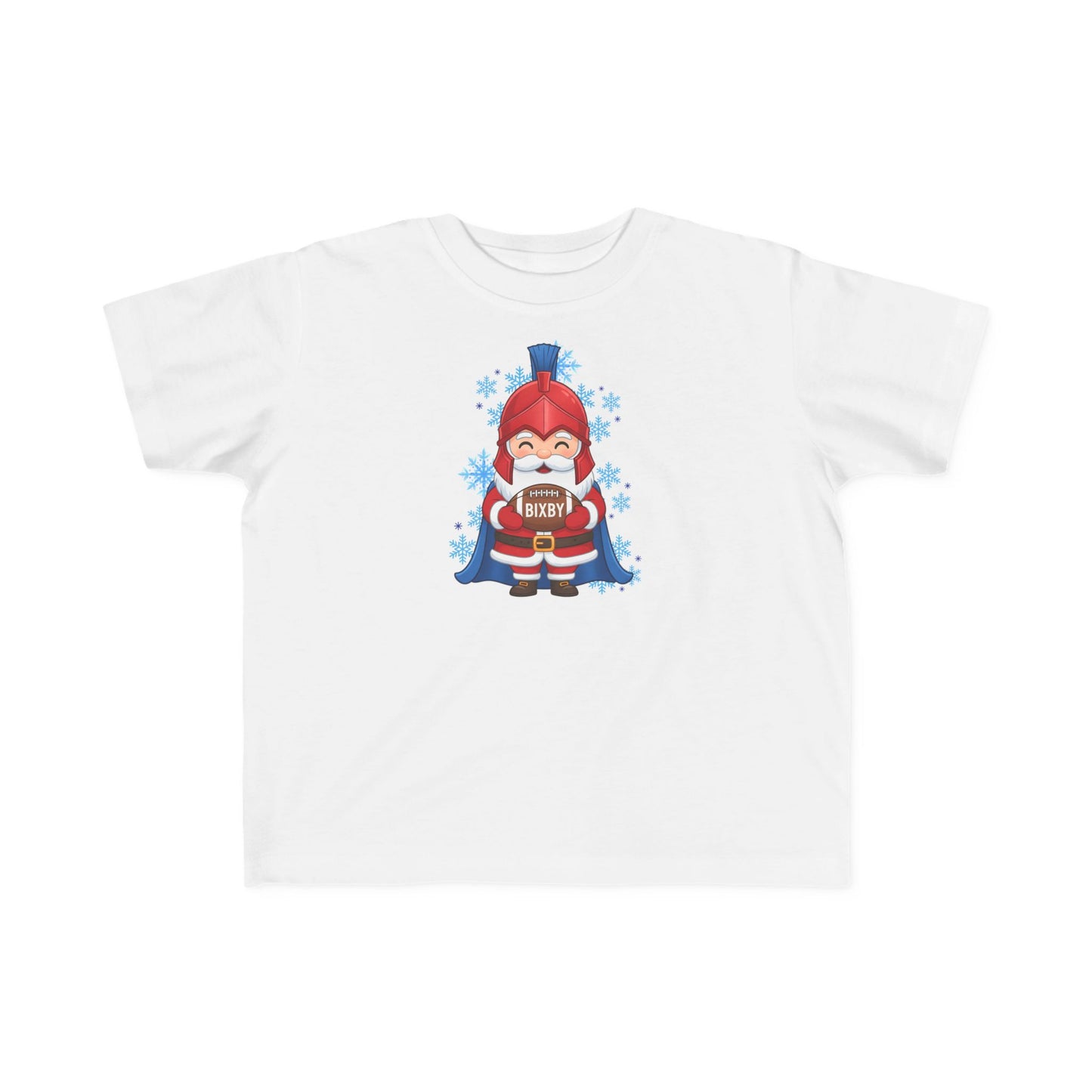 Spartan Football Santa Toddler Rabbit Skins Tee